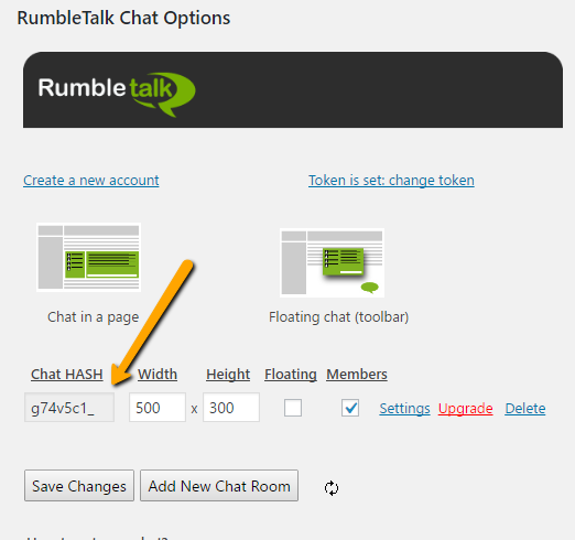 Group chat for Wordpress site, stylish chat room plug-in - RumbleTalk